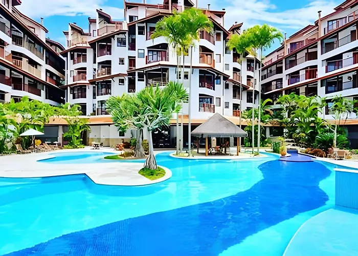 Resort frente ao mar apto 302 Bali Praia Grande